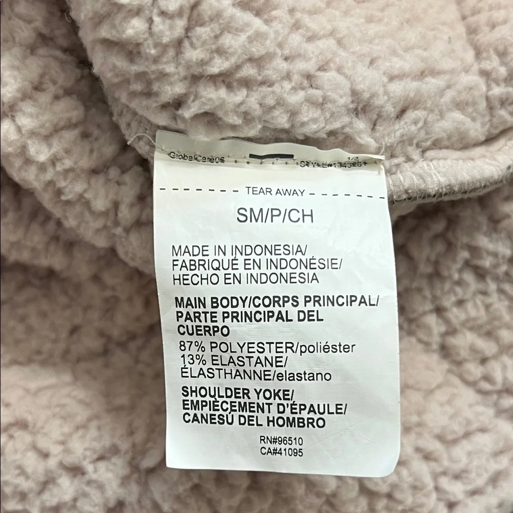 Under Armour Coldgear Loose Green Quarter-Zip Sherpa Lined Pullover Mens Small